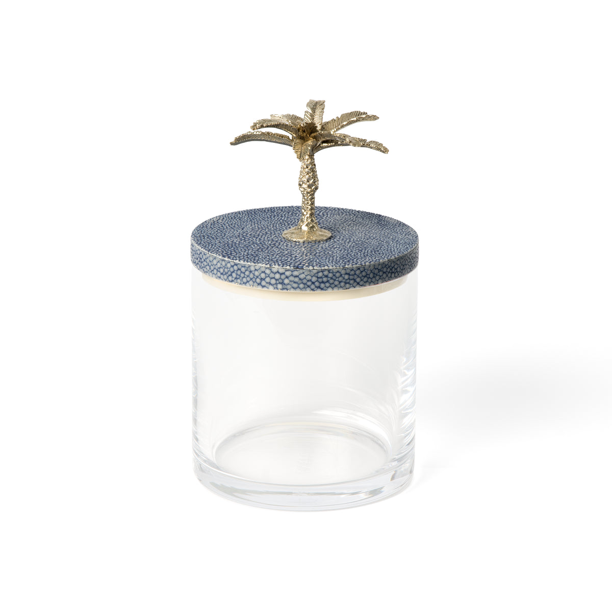 Palm Storing Jar Silver