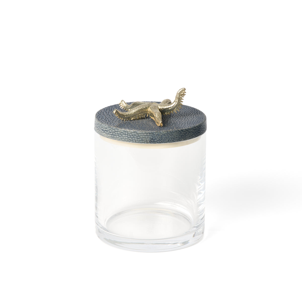 Starfish Storing Jar Silver