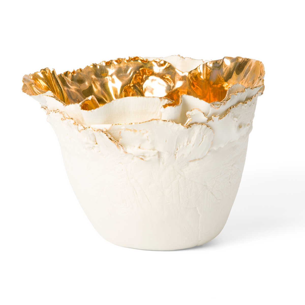 Parmelia Gold Porcelain Bowl