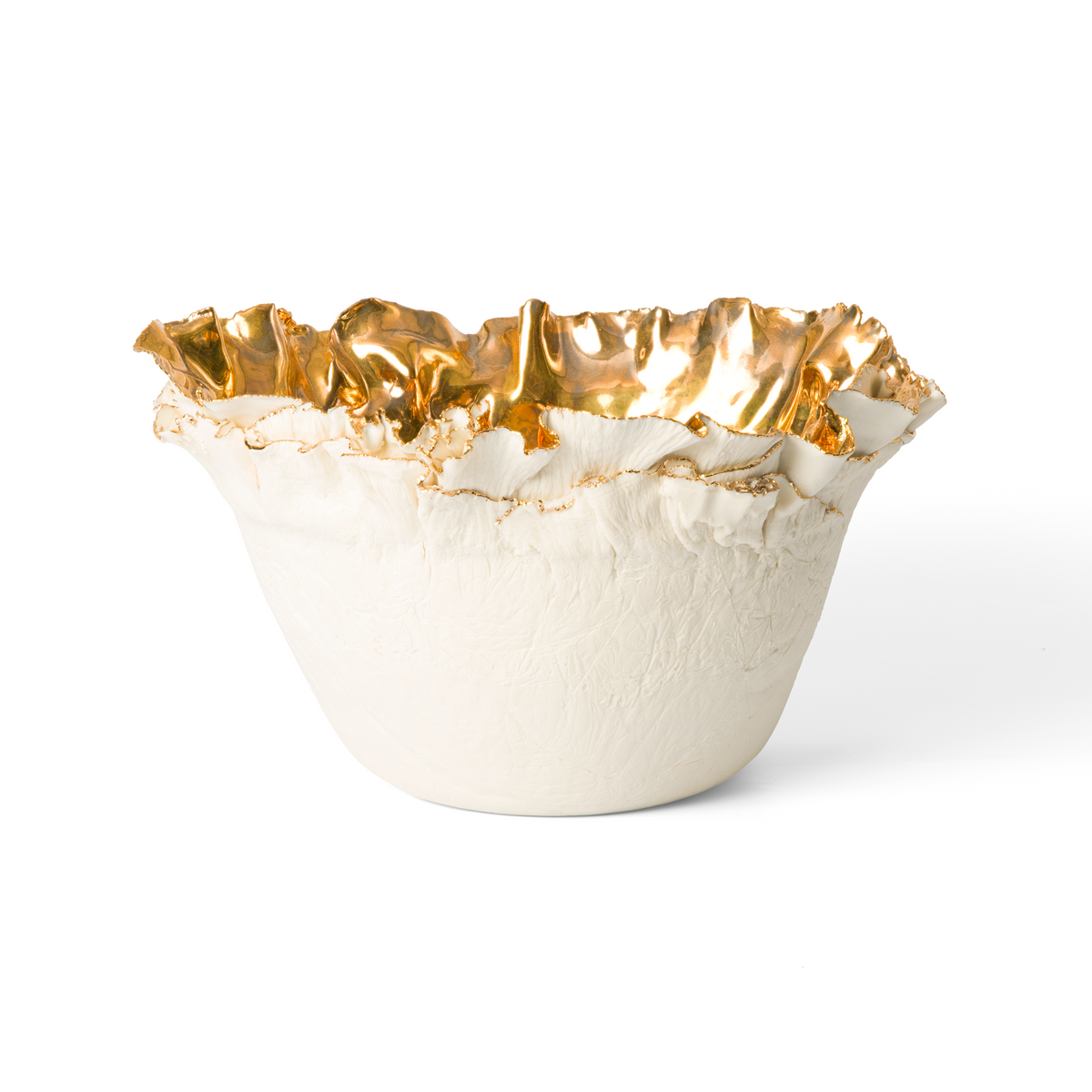 Parmelia Gold Porcelain Bowl