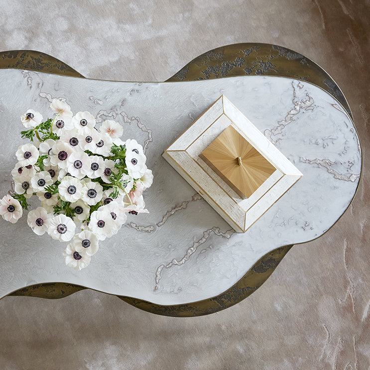 Adriana Shell Box Cream