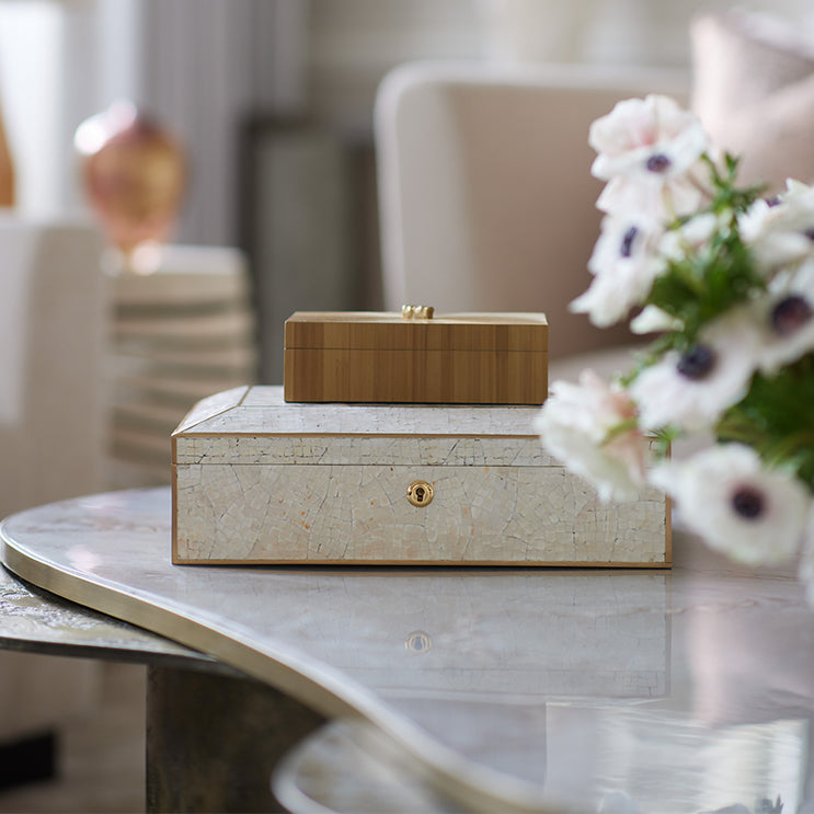 Adriana Shell Box Cream