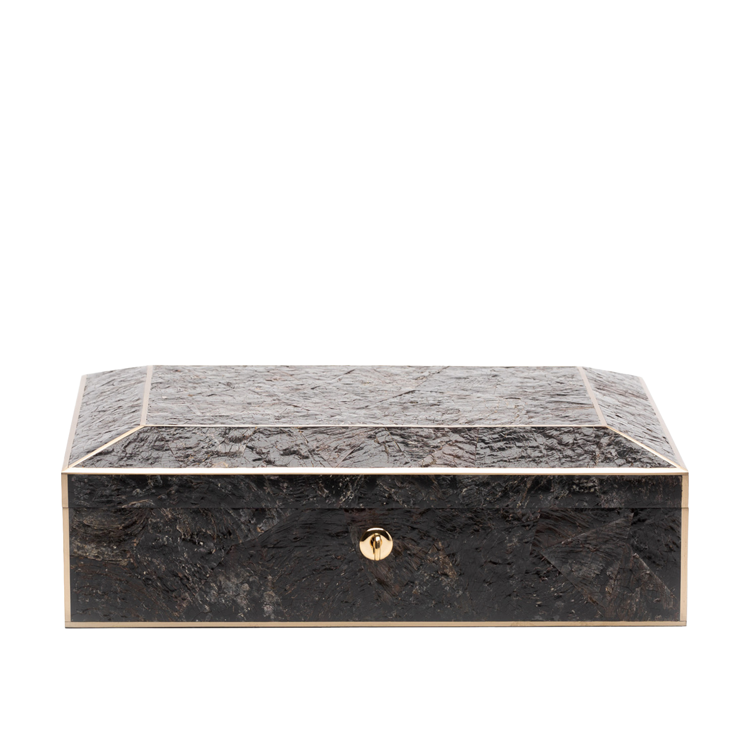 Adriana Shell Box Black