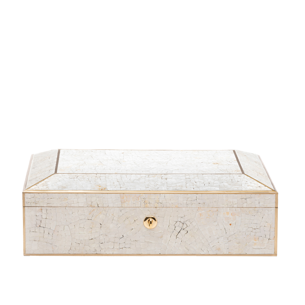 Adriana Shell Box Cream