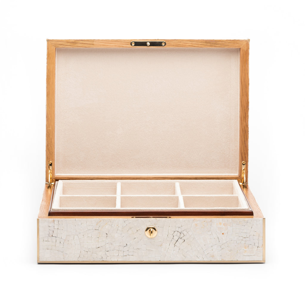 Adriana Shell Box Cream