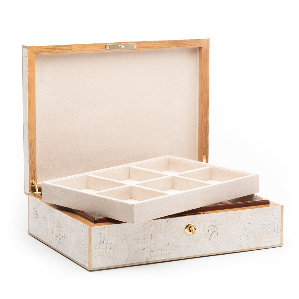 Adriana Shell Box Cream