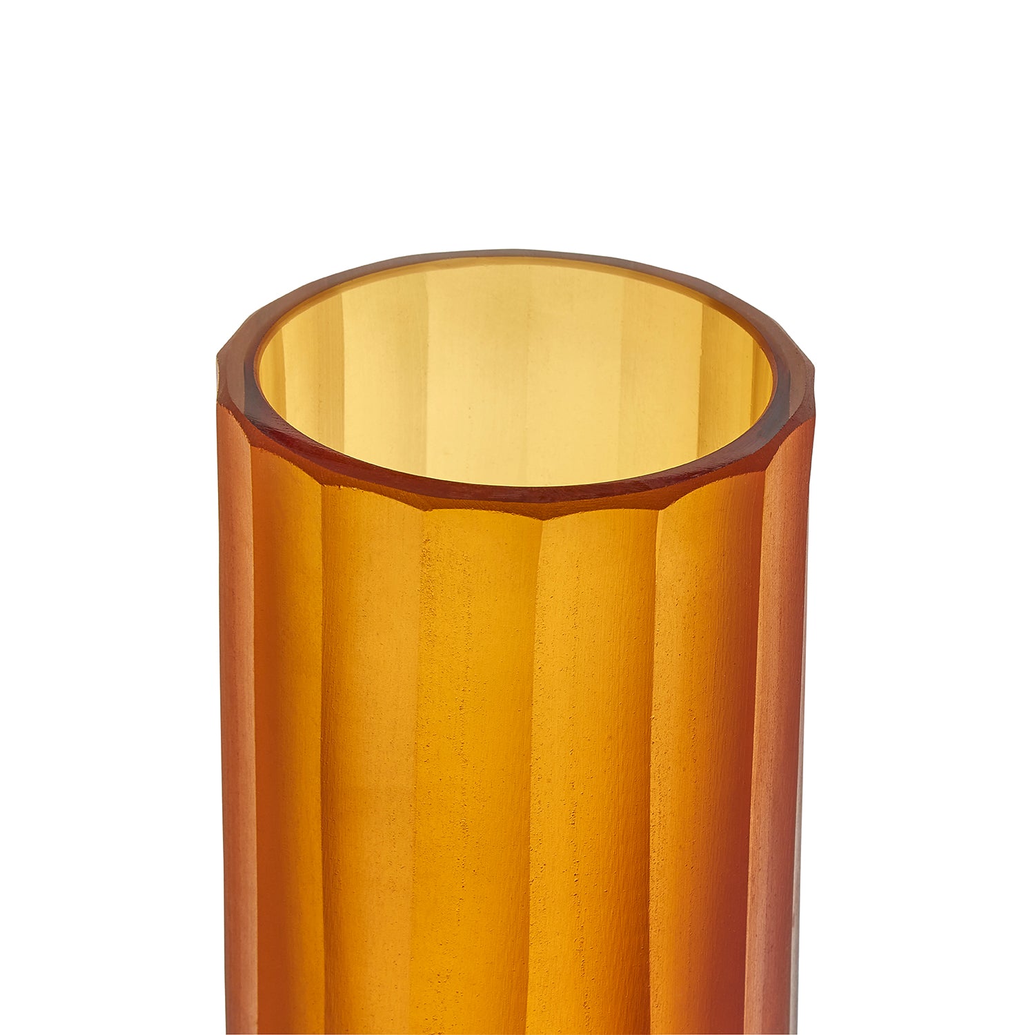 Amber Bud Vase