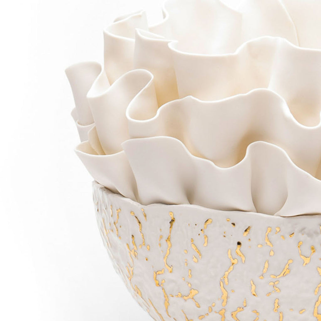 Atlantic Gold Porcelain Bowl