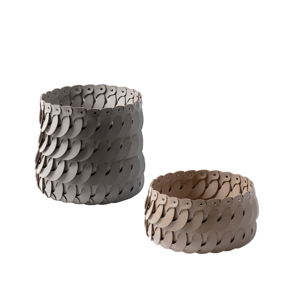 Audrey Leather Basket