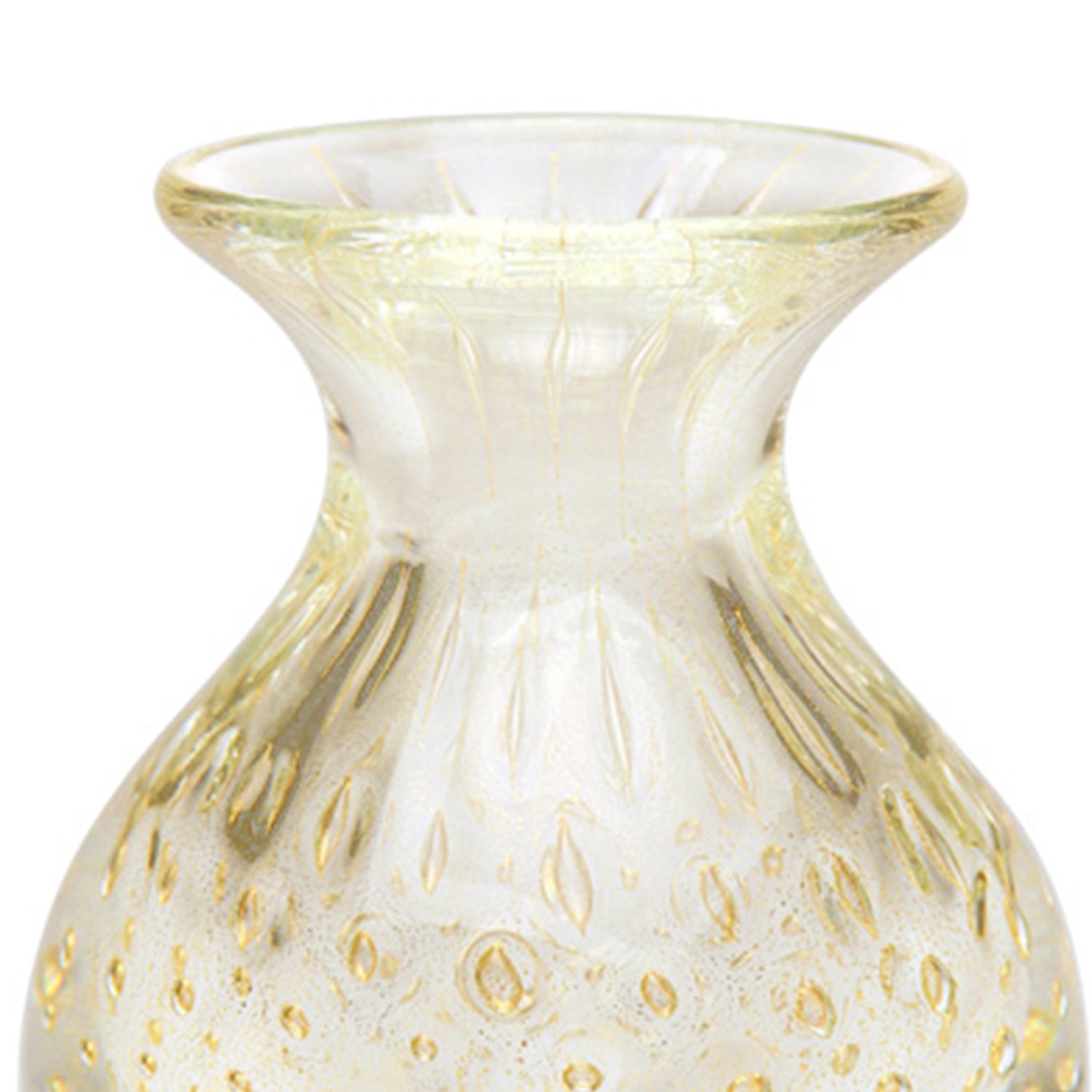 Bolla Gold Glass Vase