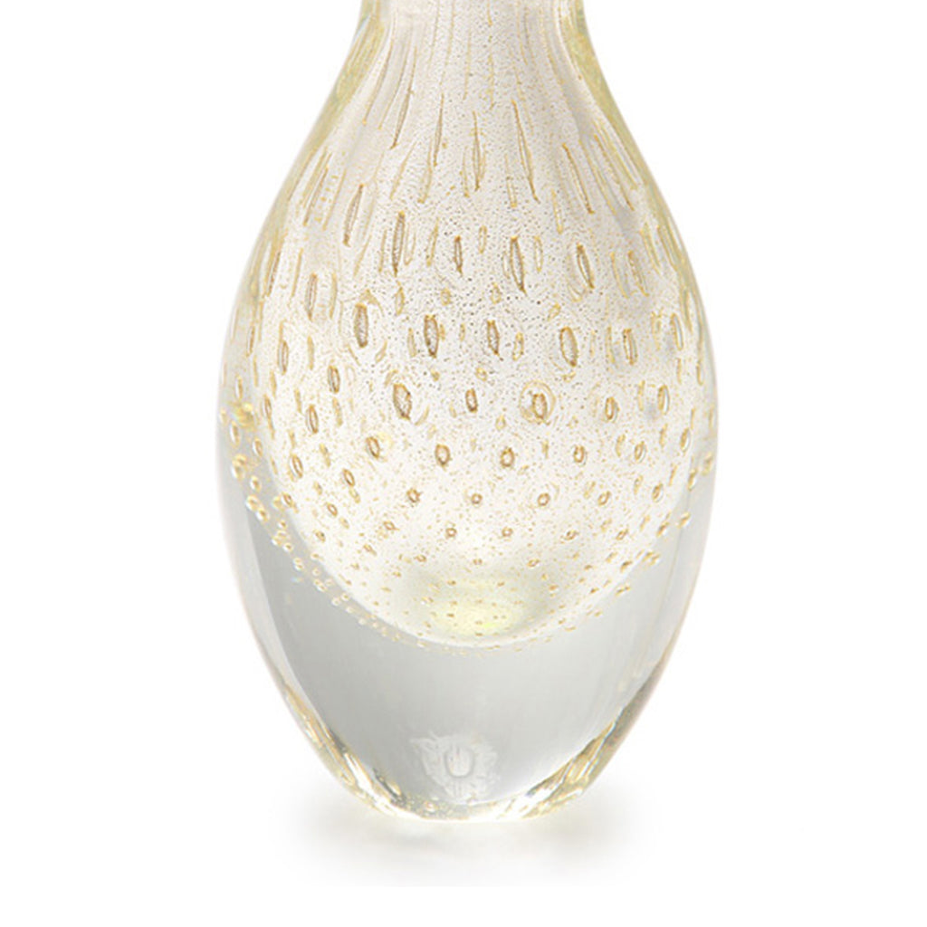 Bolla Gold Glass Vase Tall