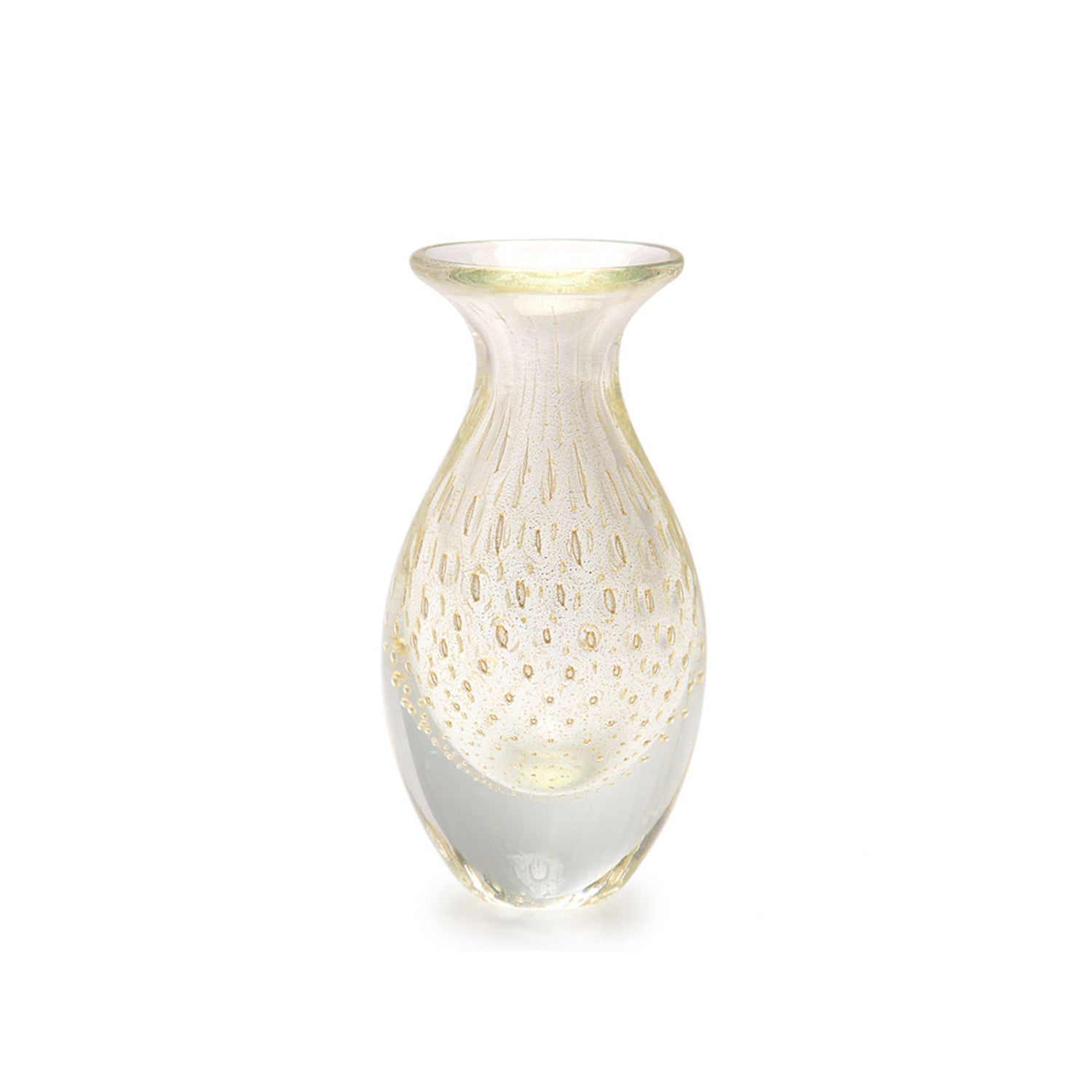 Bolla Gold Glass Vase Tall