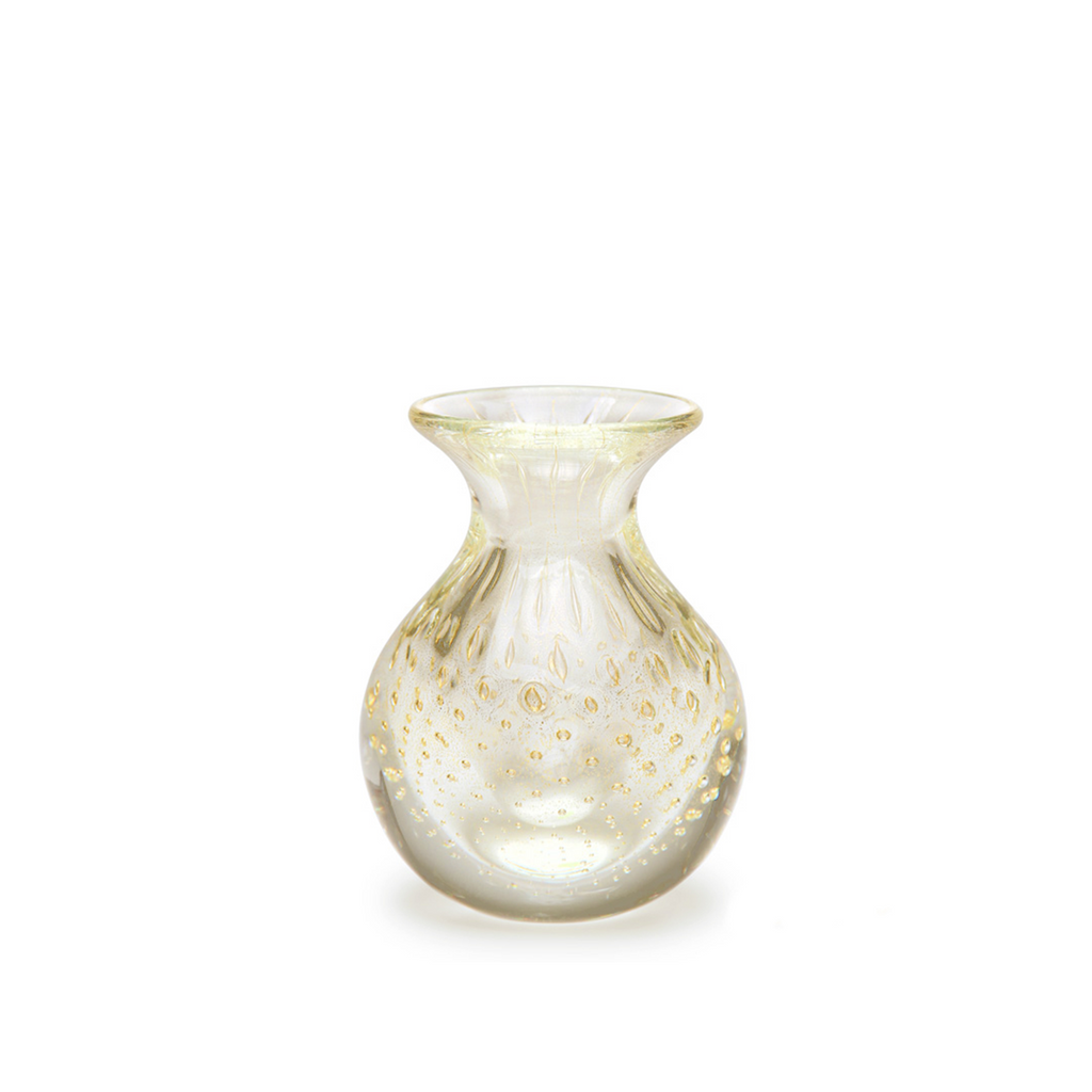 Bolla Gold Glass Vase