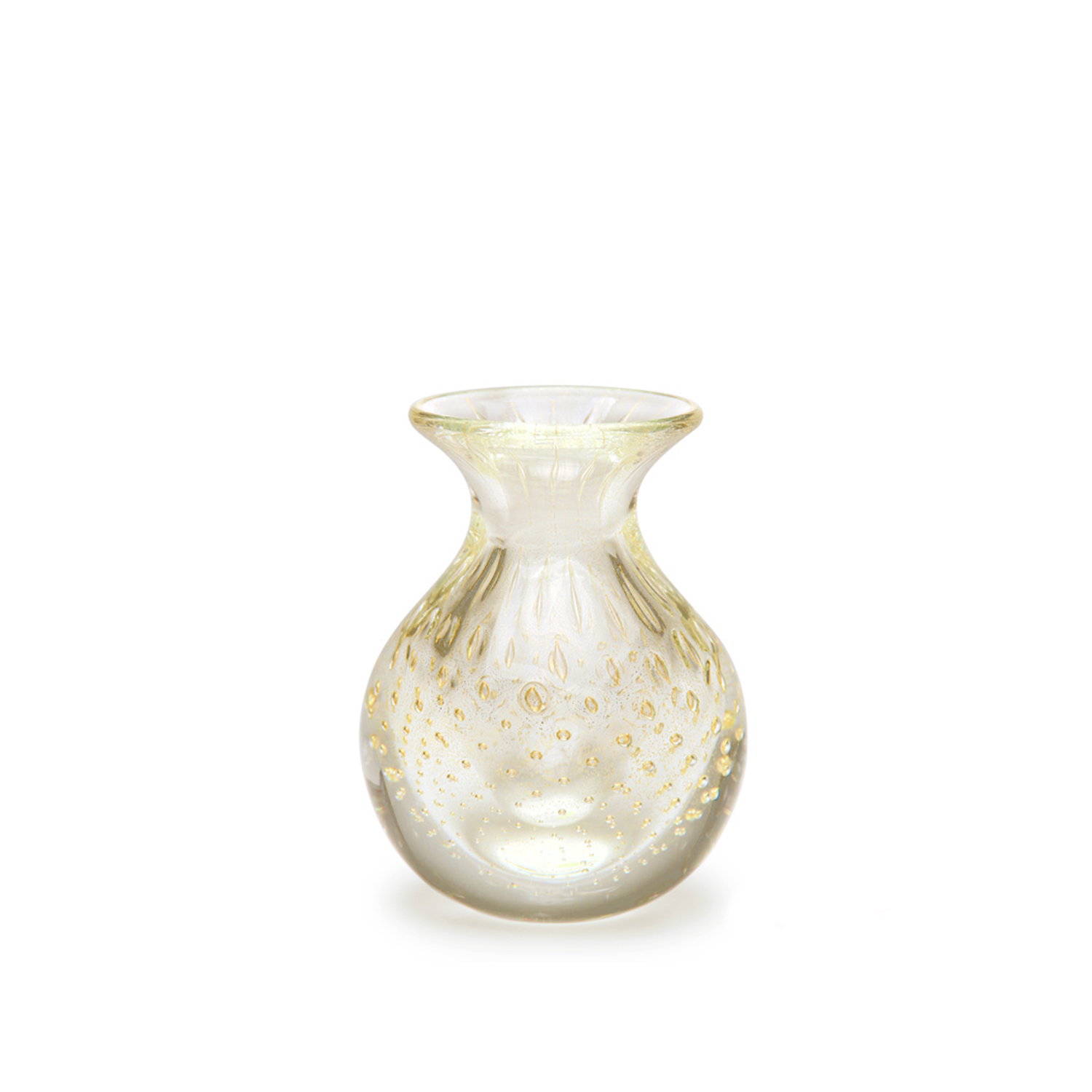 Bolla Gold Glass Vase