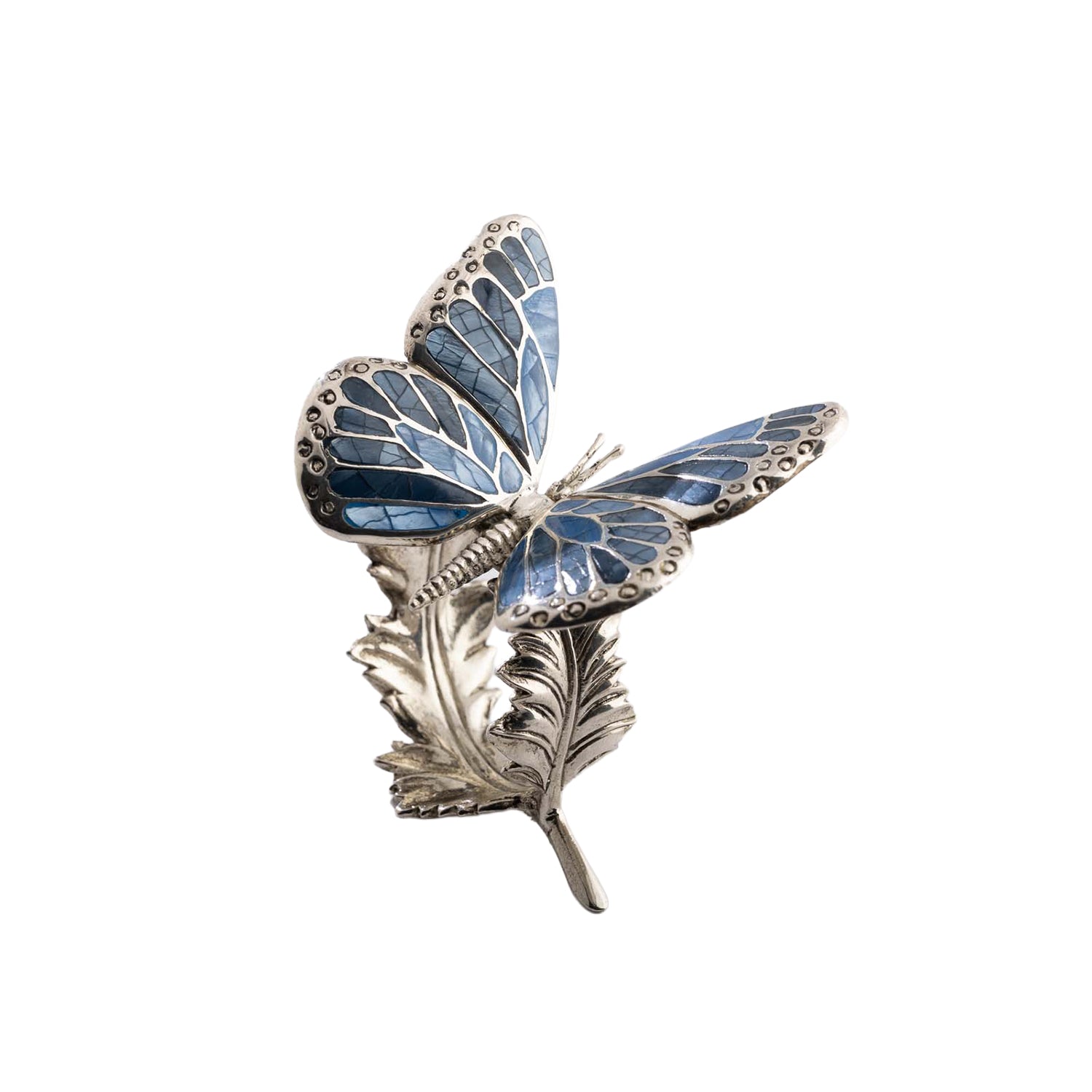 Butterfly Napkin Ring Blue