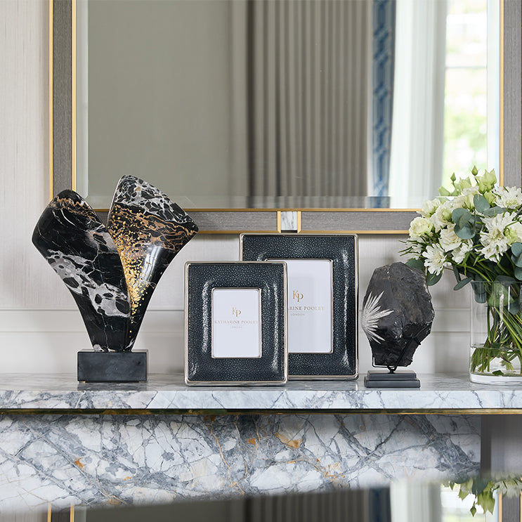 Classic Shagreen Photo Frame