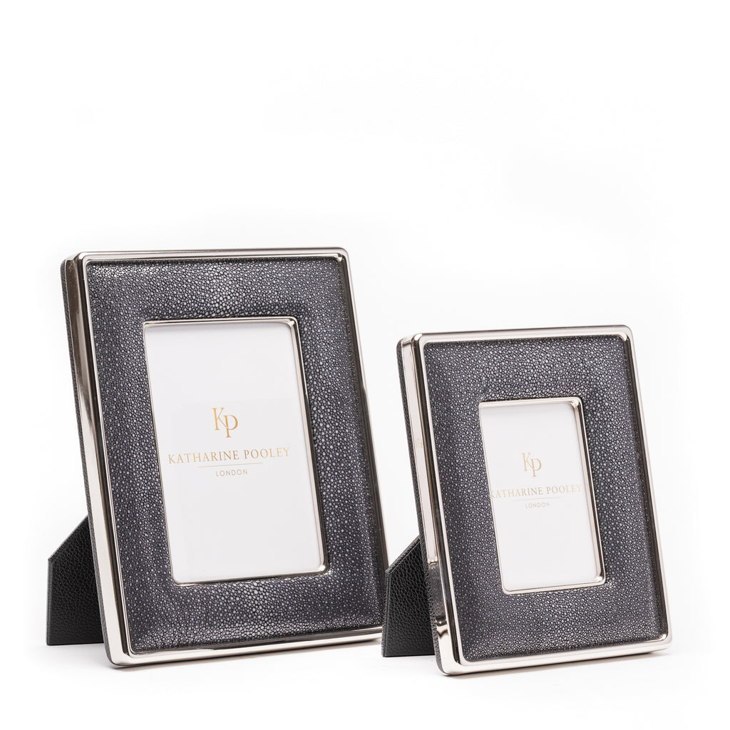 Classic Shagreen Photo Frame
