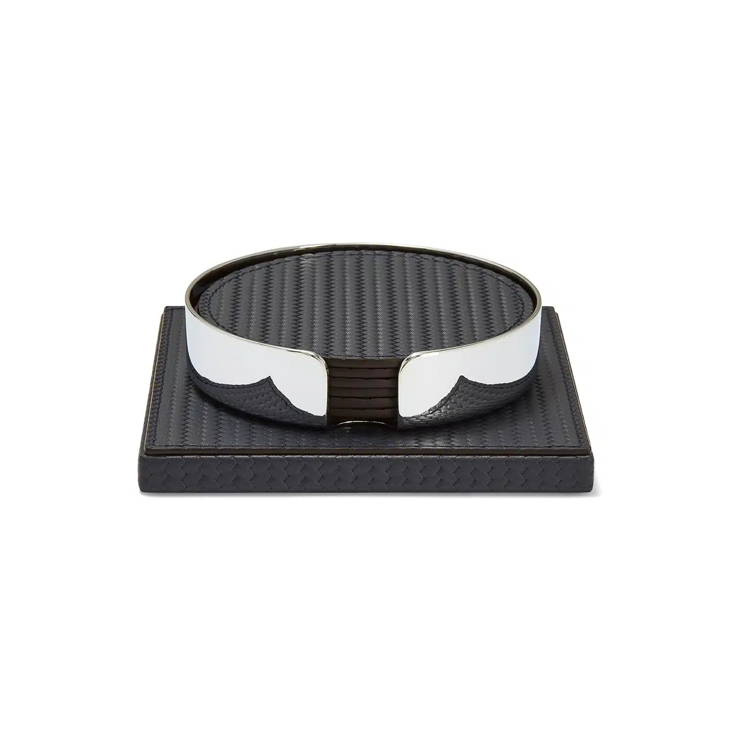 Set of 6 Coasters Navy