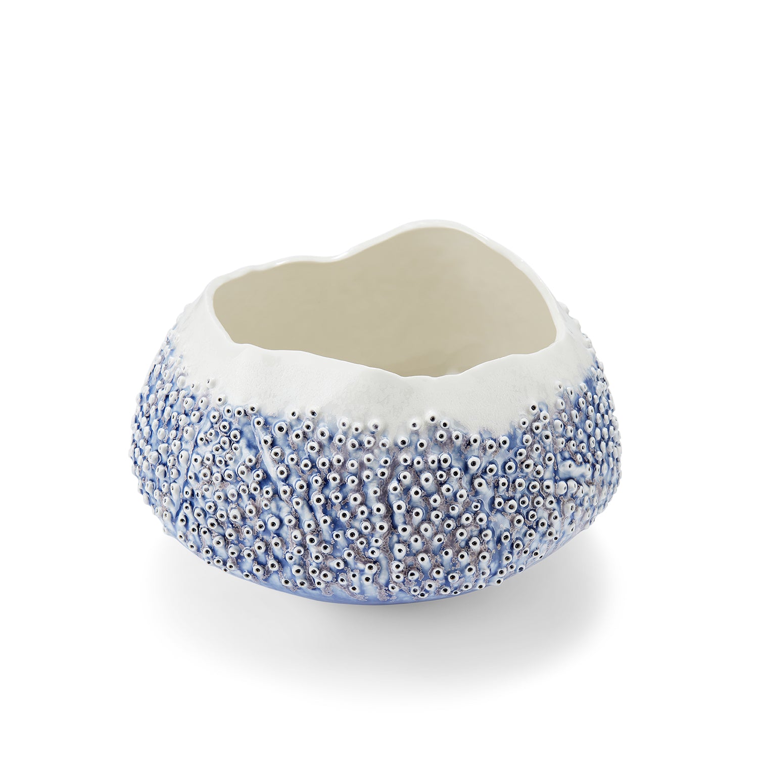 Coral Blue/ Violet Porcelain Bowl