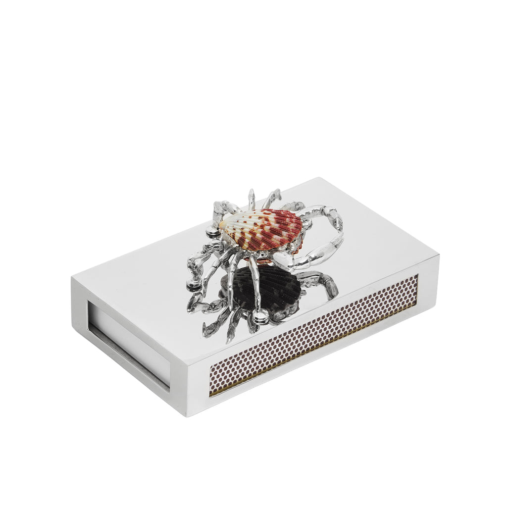 Crab Matchstick Box