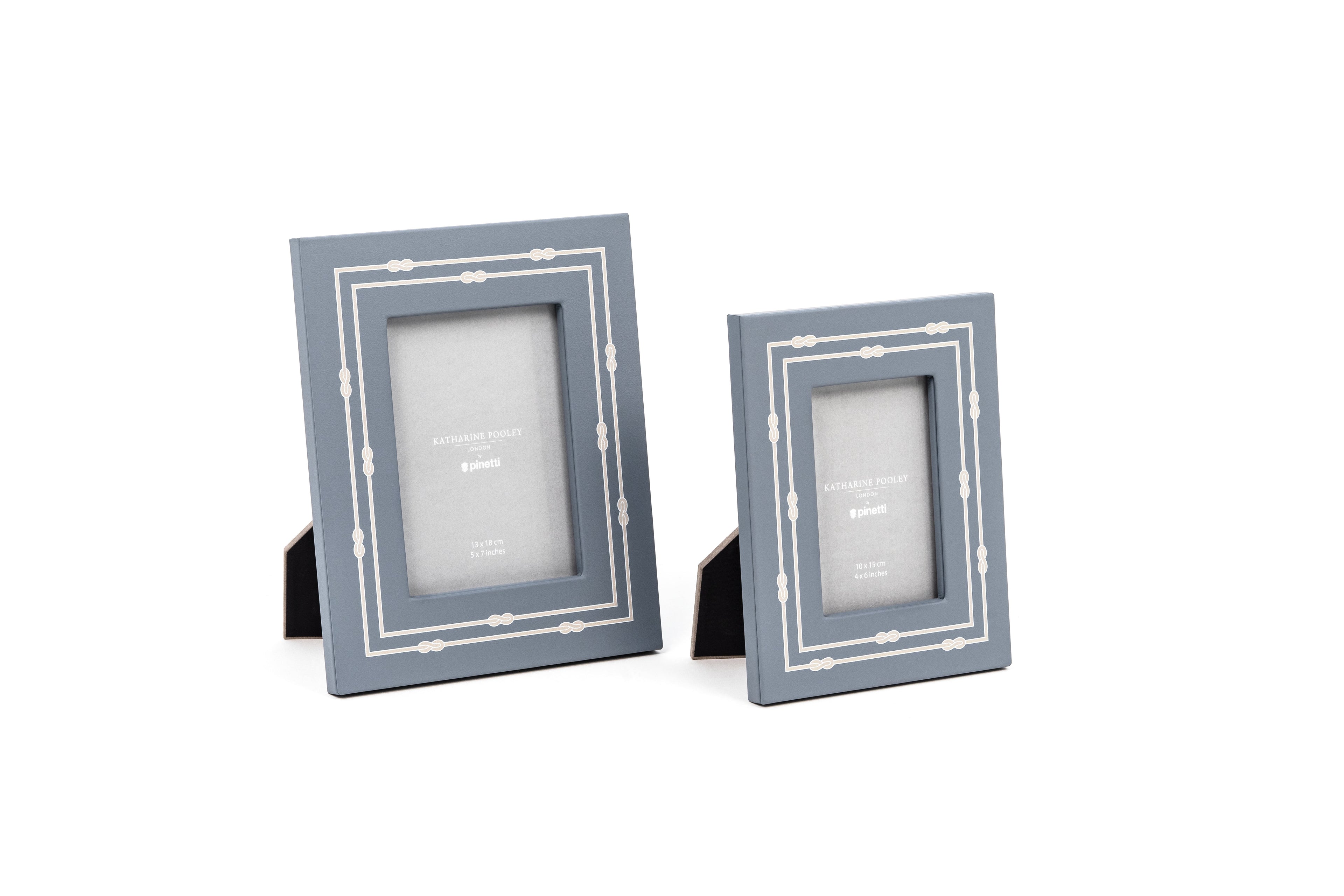 Picture Frame with Woven Print Border