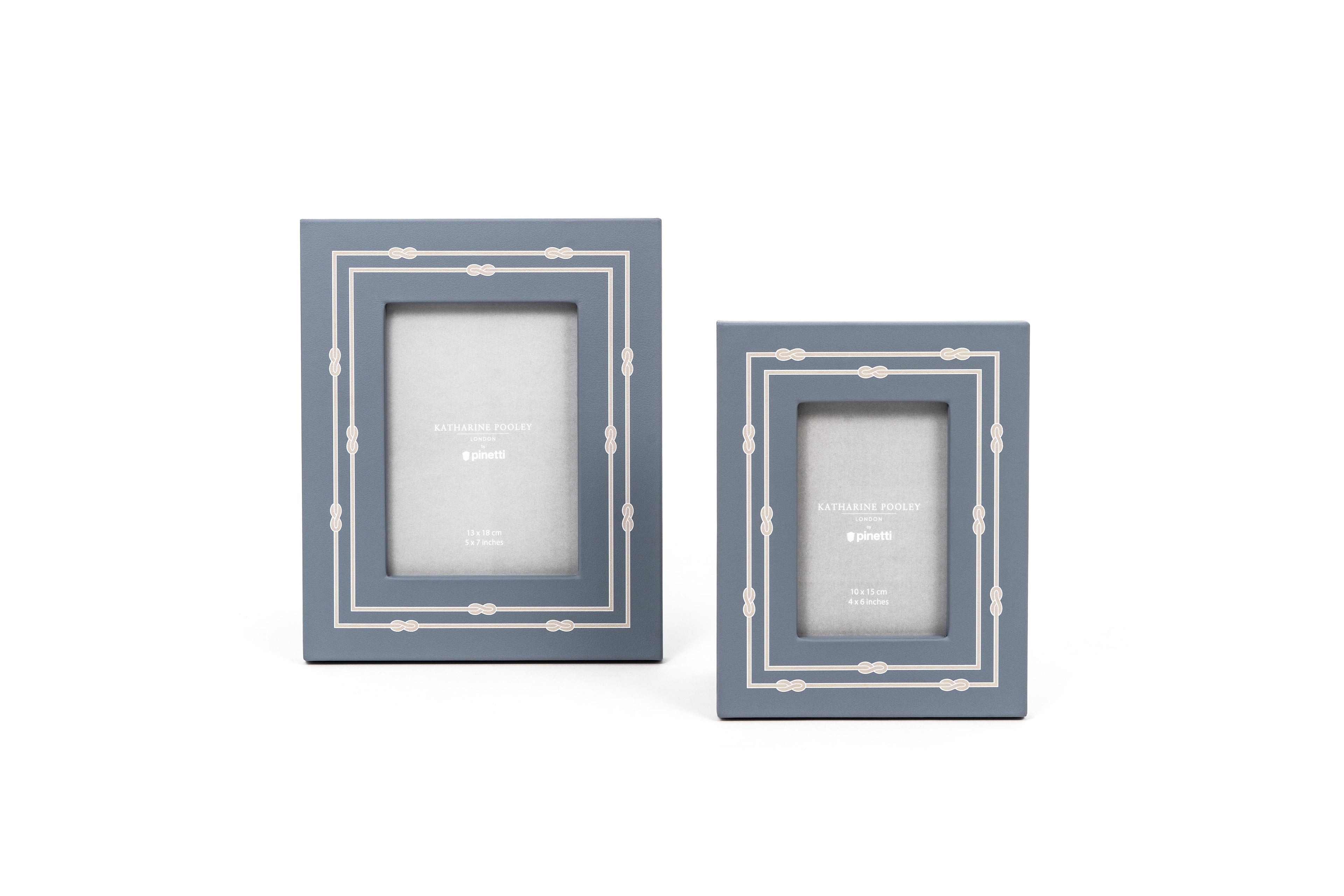 Picture Frame with Woven Print Border
