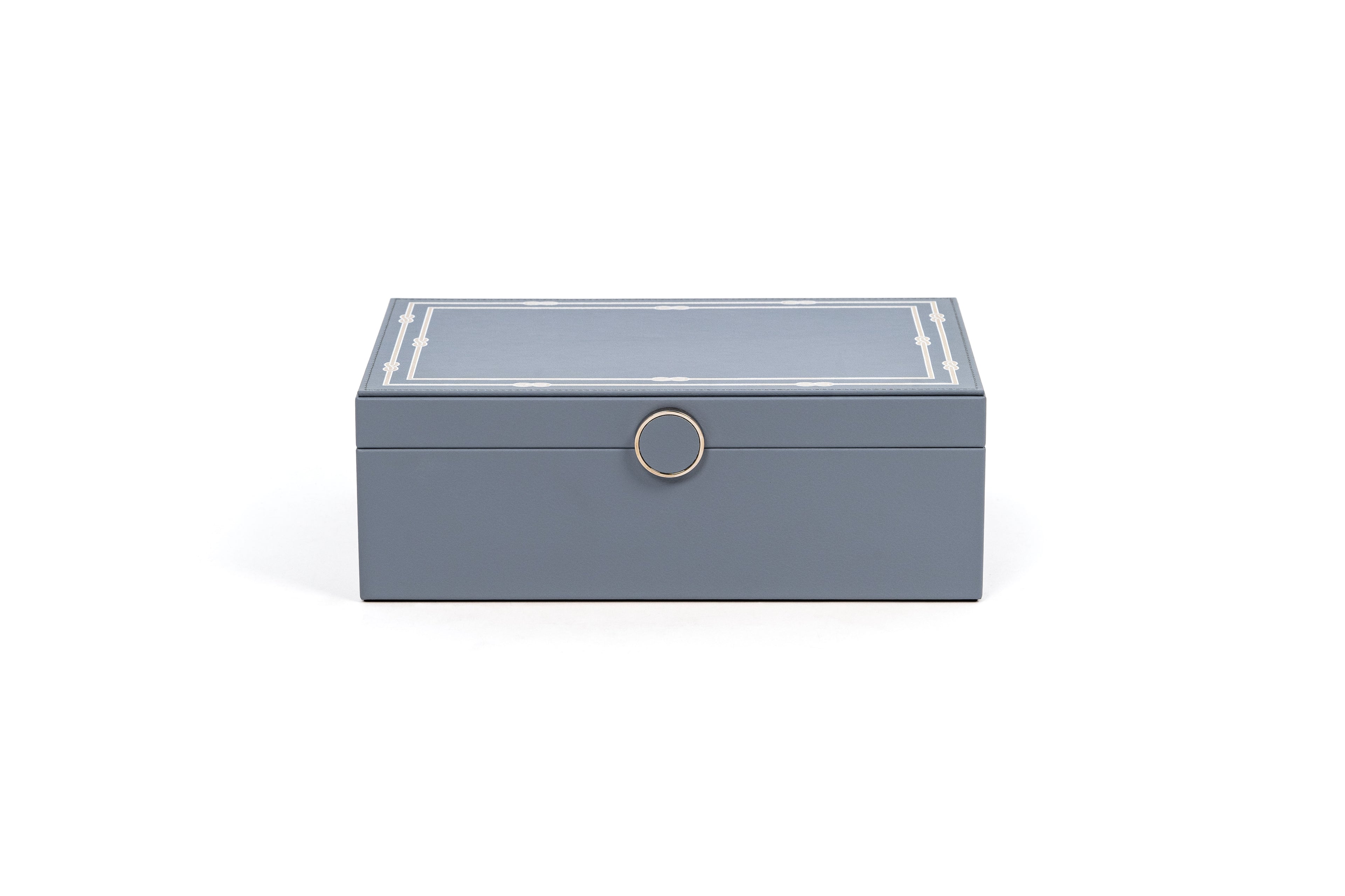 Decorative Box with Woven Print