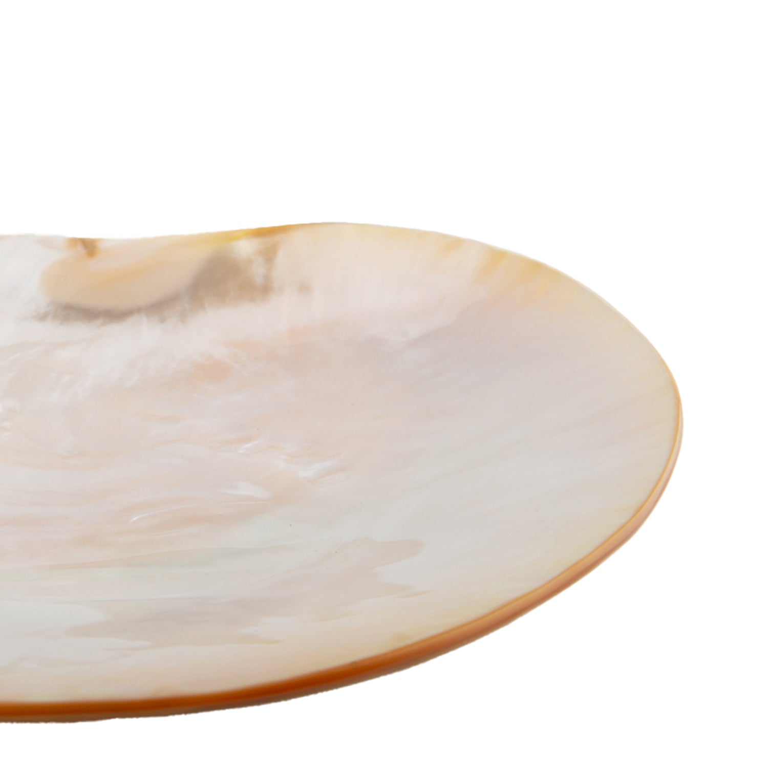 Elephant Mother of Pearl Plate