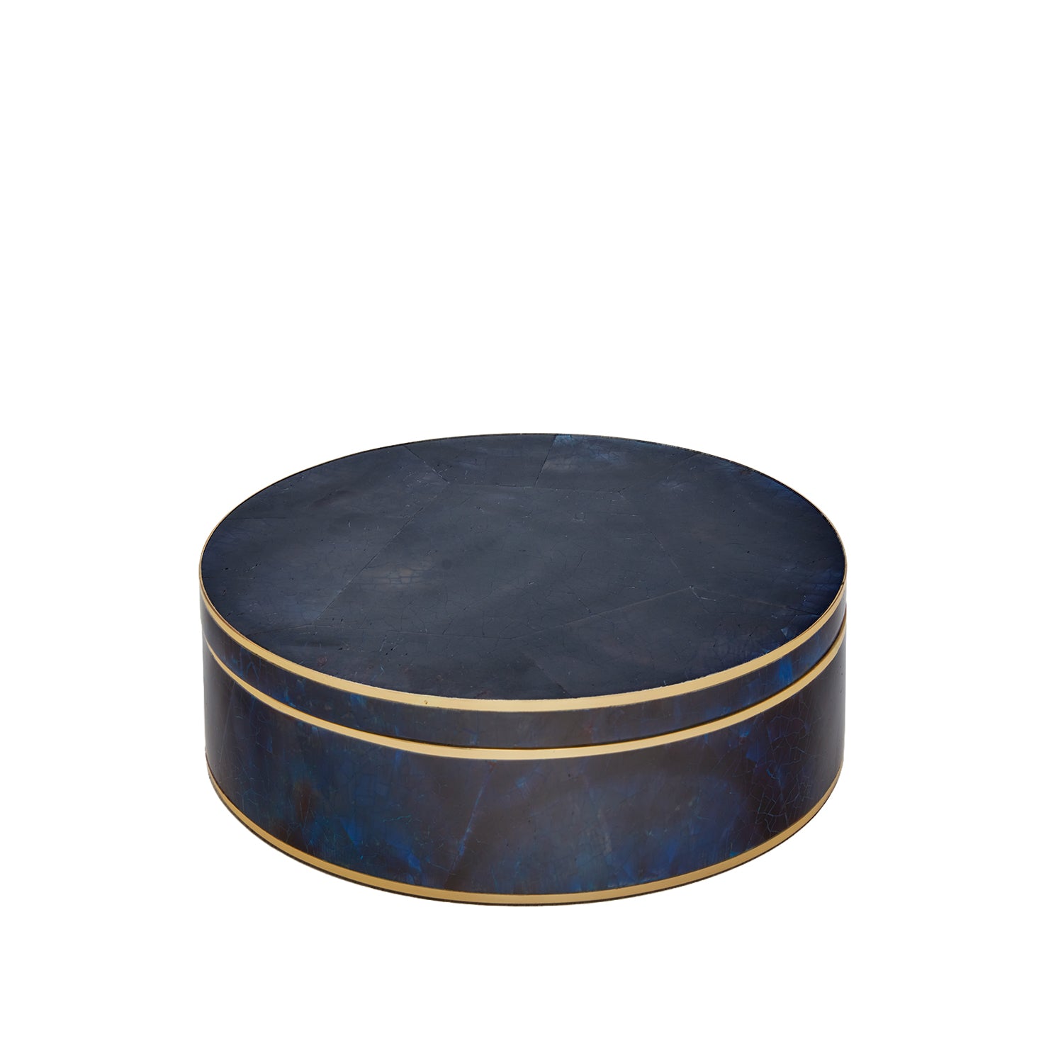 Elissa Navy Shell Box