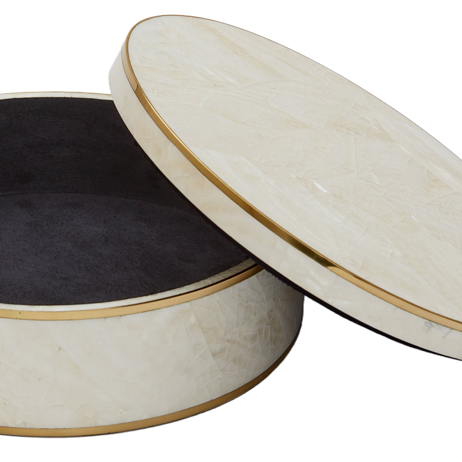 Elissa Cream Shell Box