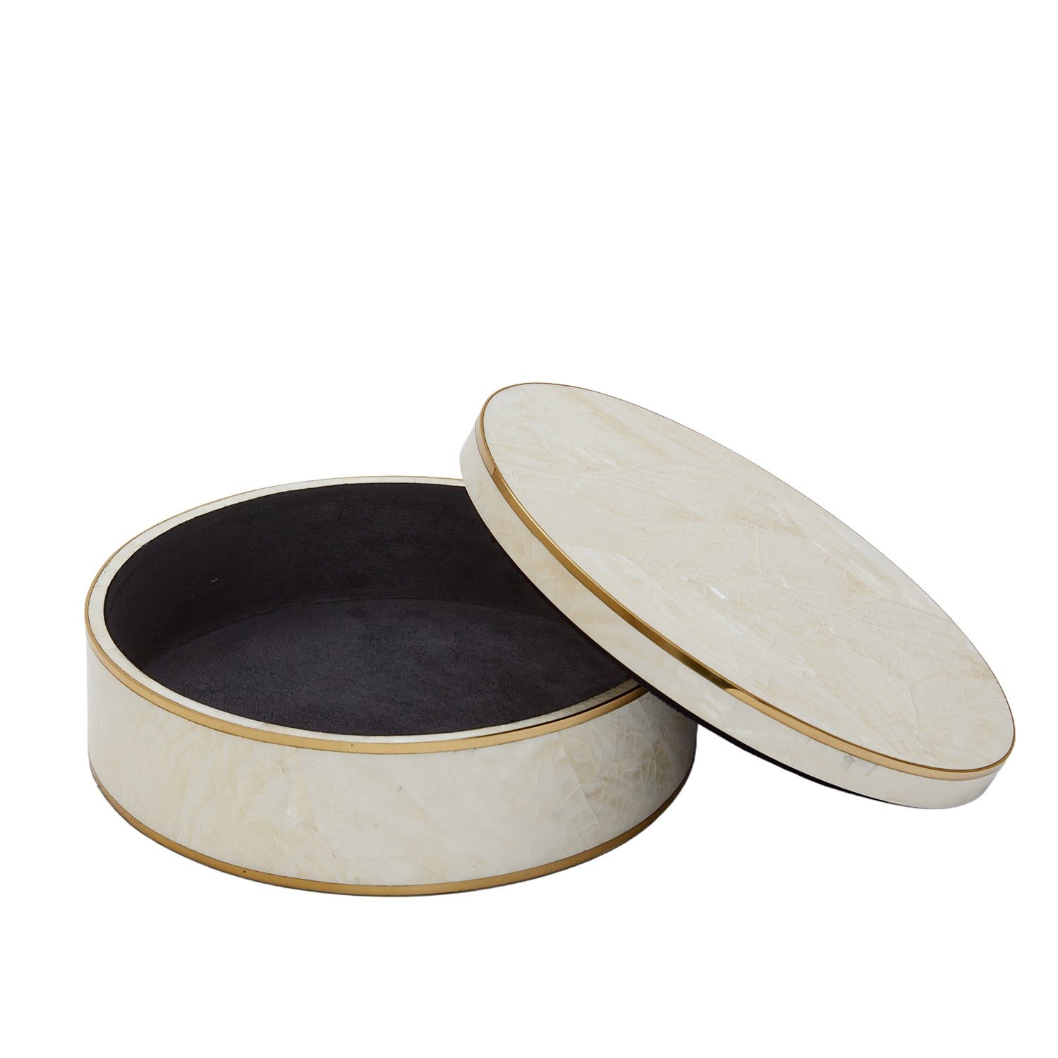 Elissa Cream Shell Box