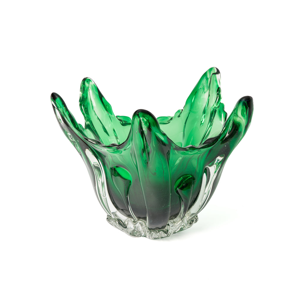 Splash Bowl Emerald/Gray