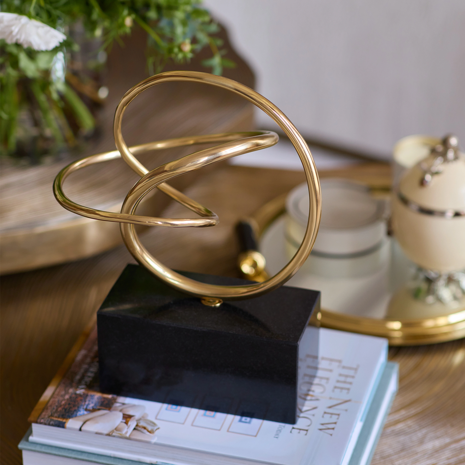 Flow Sculpture Silver