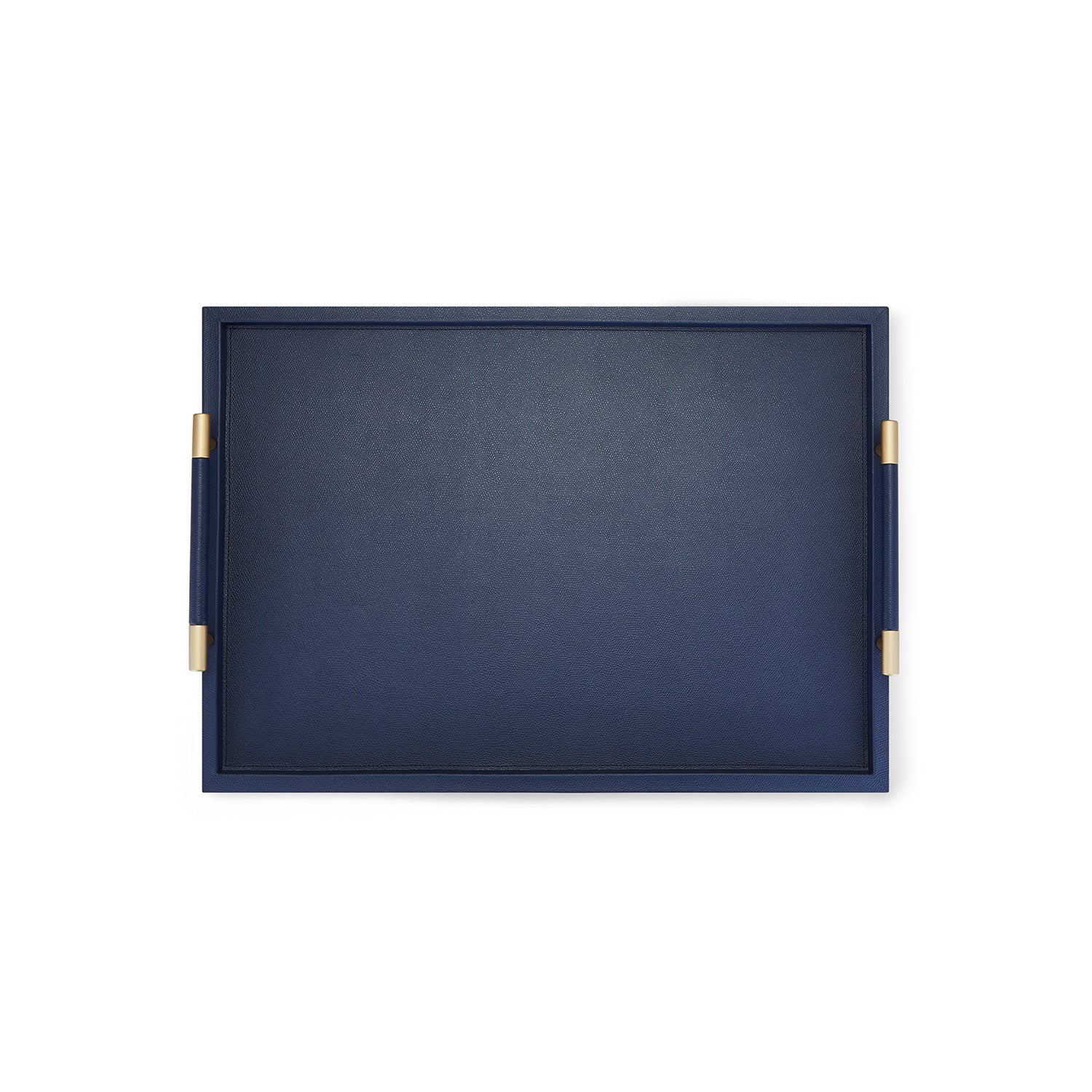 Hugo Navy Leather Tray