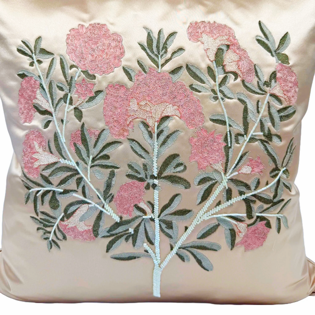 Jardin Luxury Embroidered Cushion