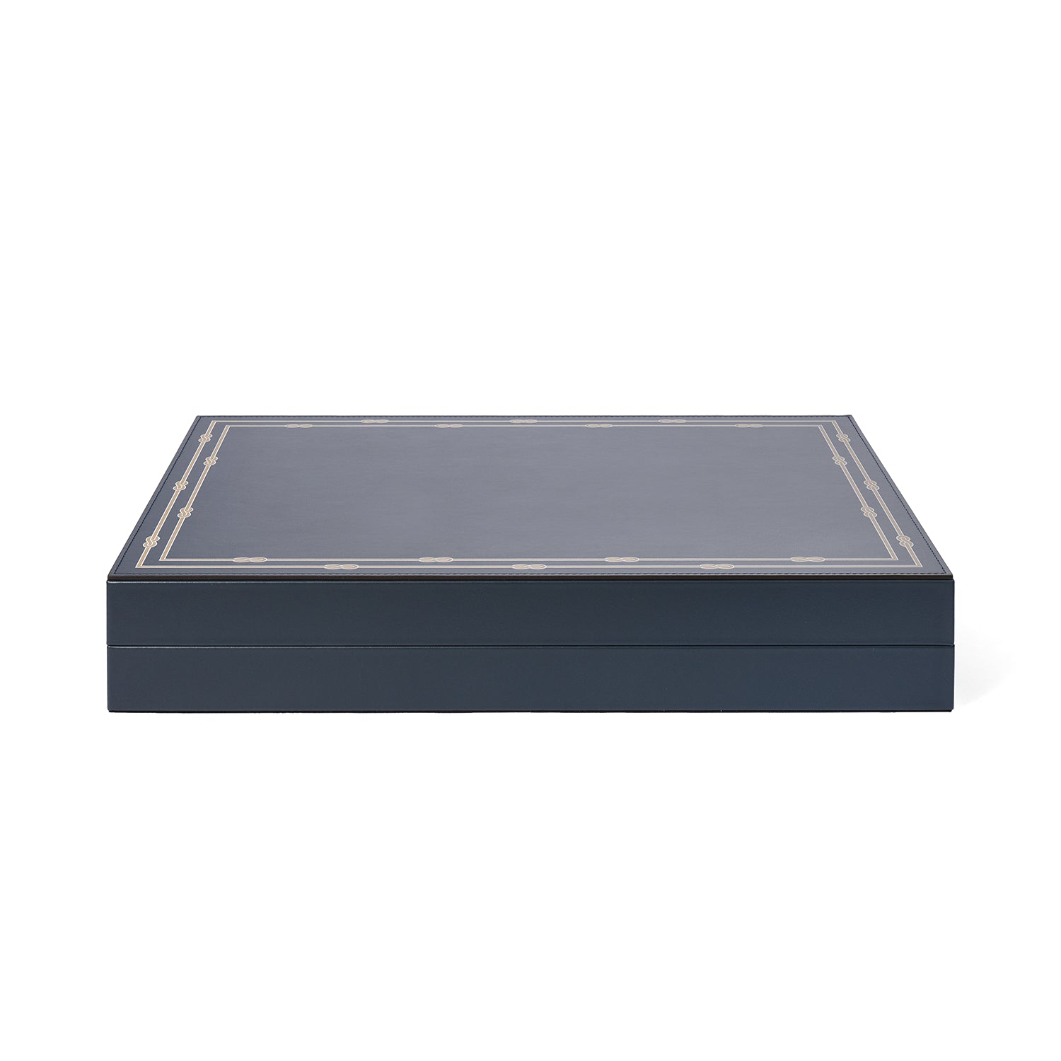 Backgammon Board in Navy Blue