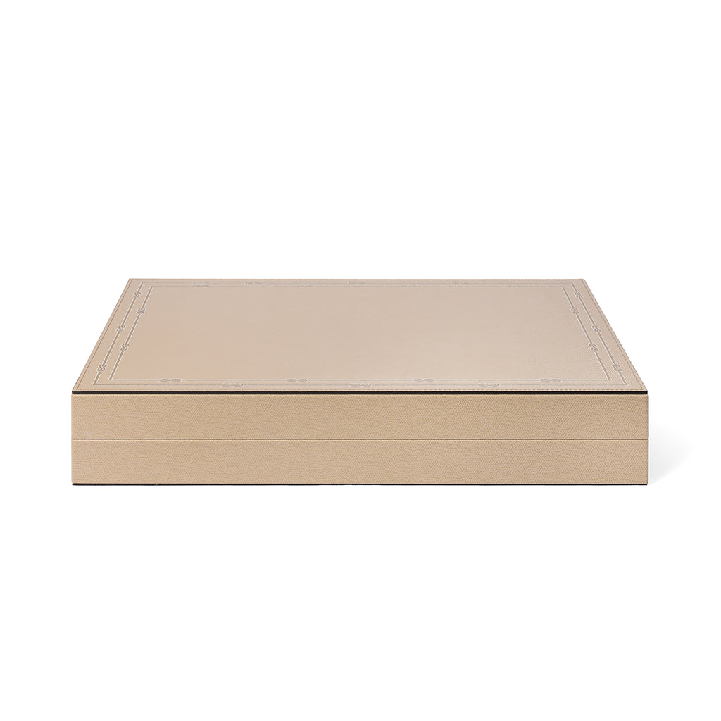 Backgammon Board in Taupe
