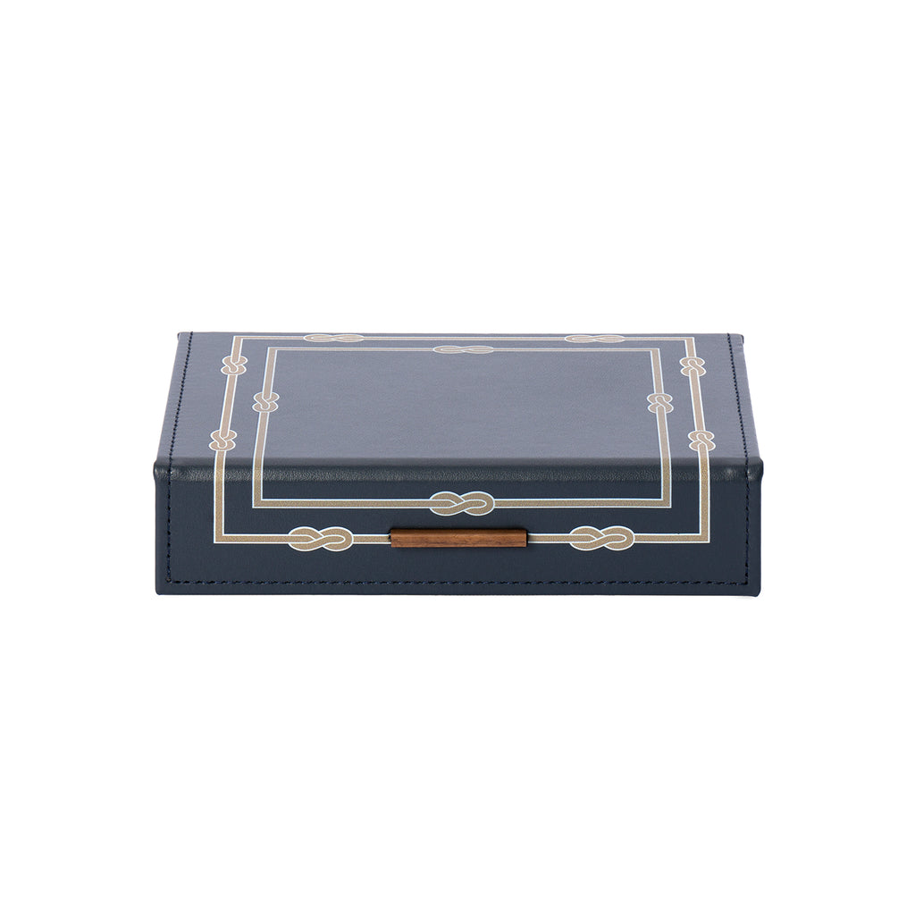 Playing Cards Holder Navy Blue