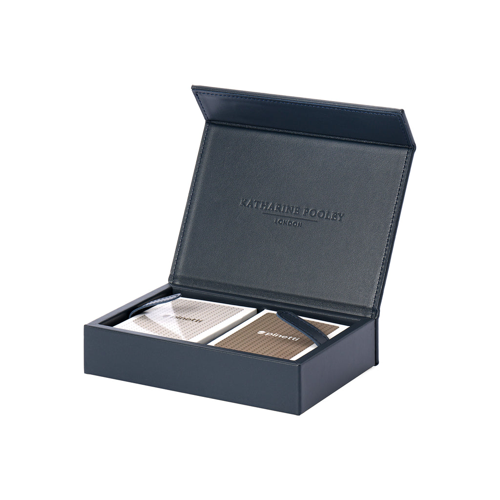 Playing Cards Holder Navy Blue