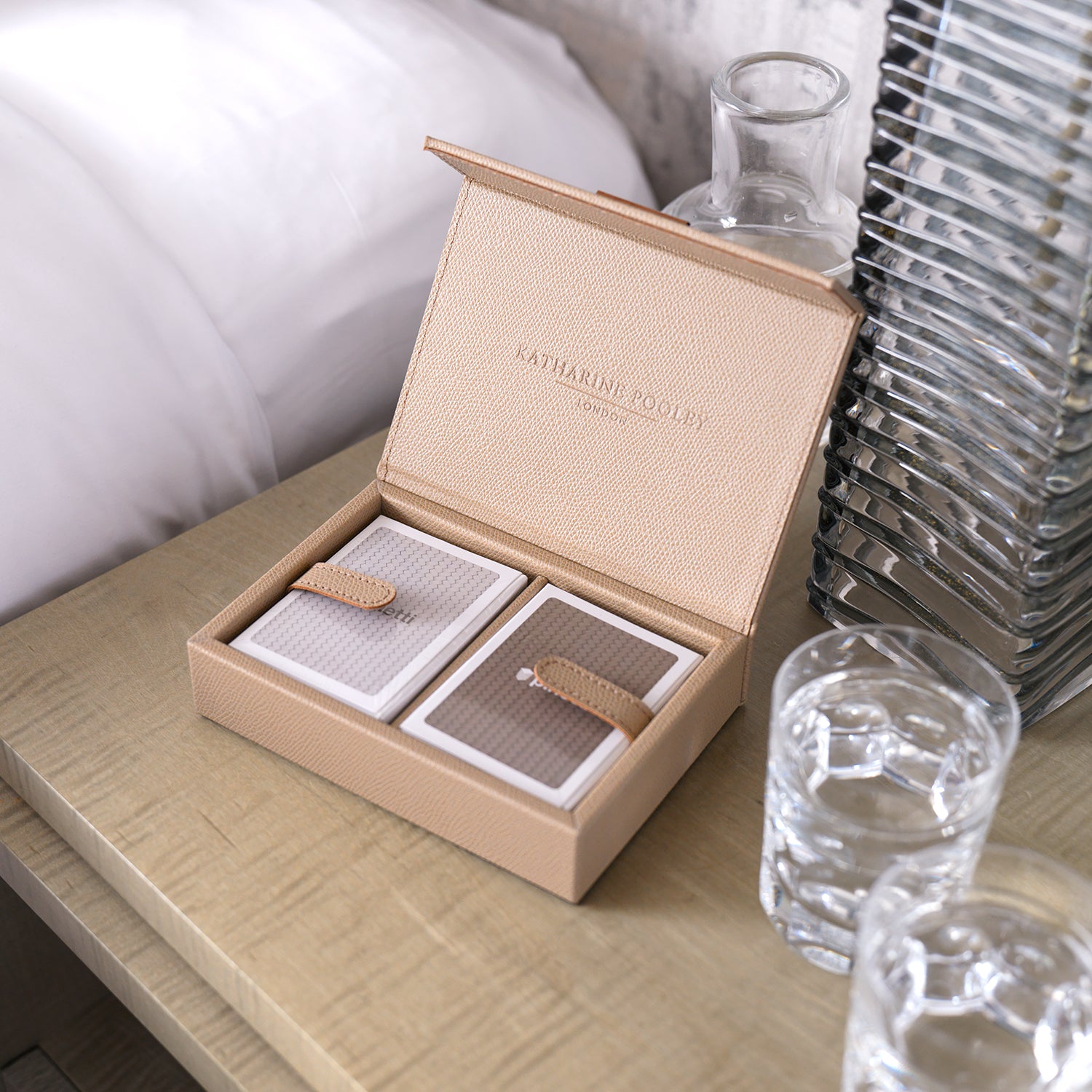 Playing Cards Holder Taupe