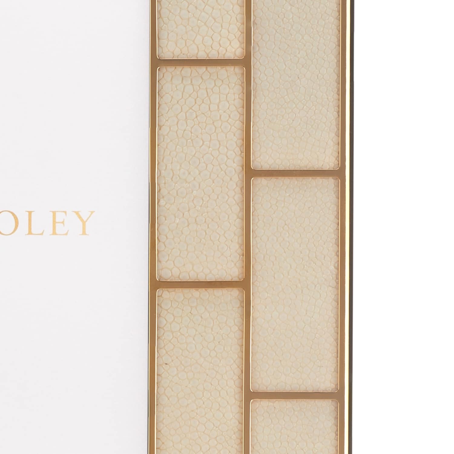 Block Shagreen Photo Frame