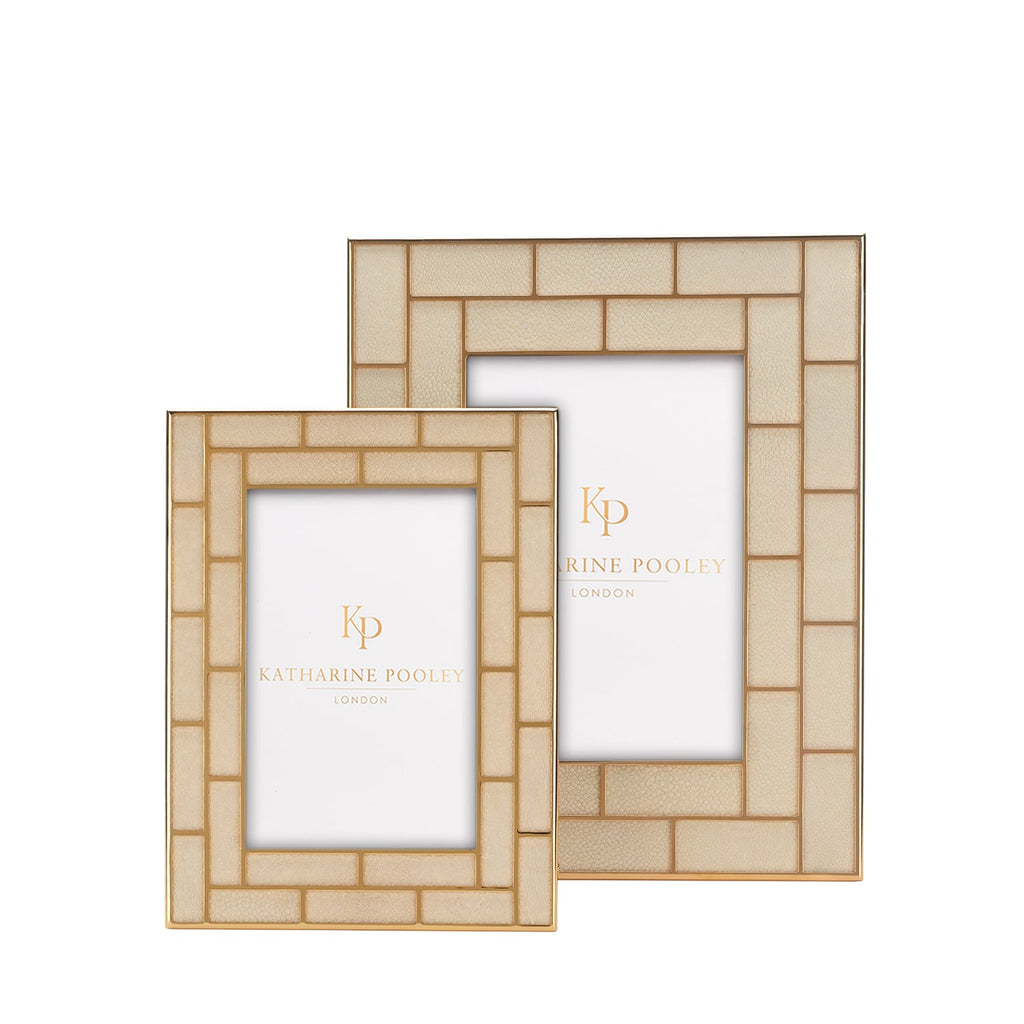Block Shagreen Photo Frame