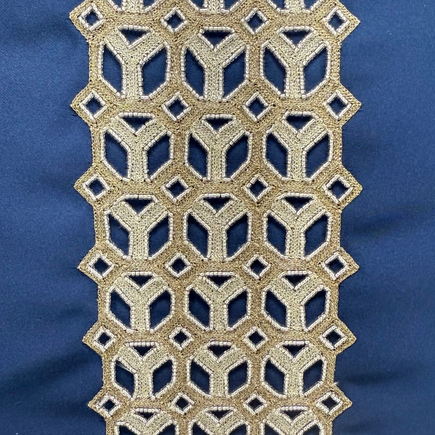 Jali Luxury Embroidery Cushion