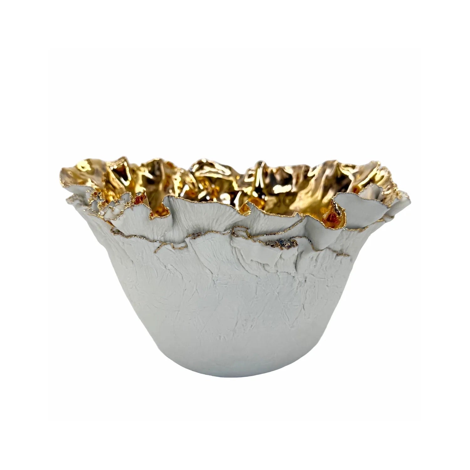 Parmelia Gold Porcelain Bowl