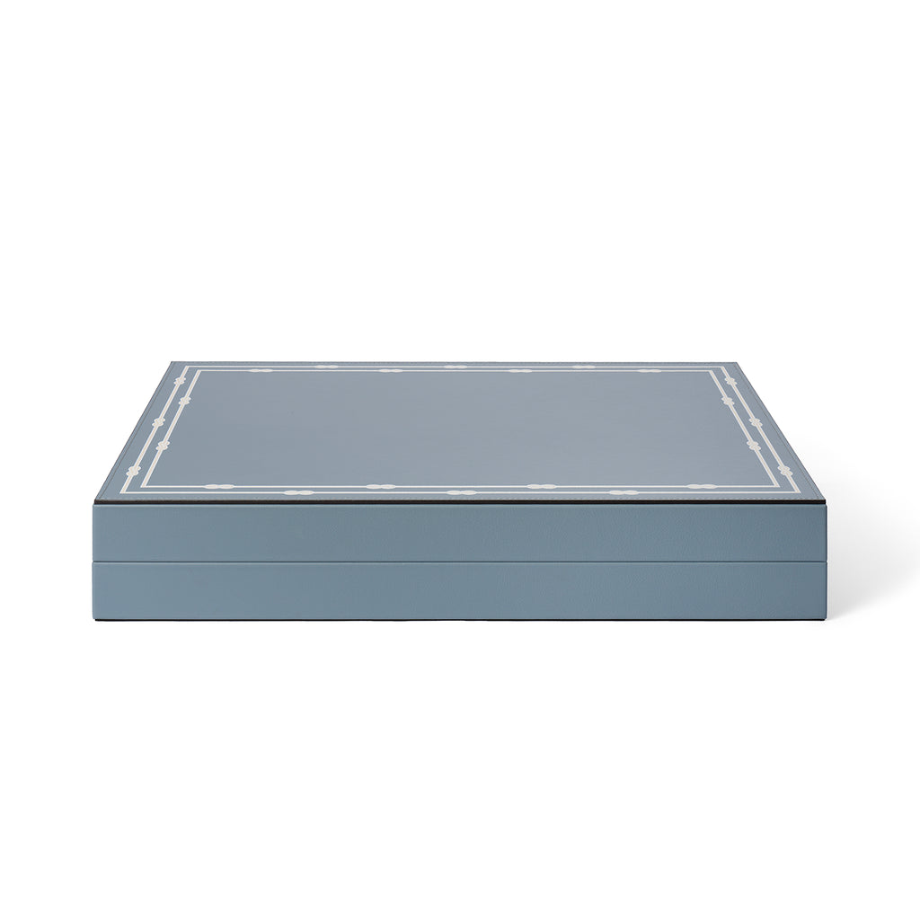 Backgammon Board in Arctic Blue