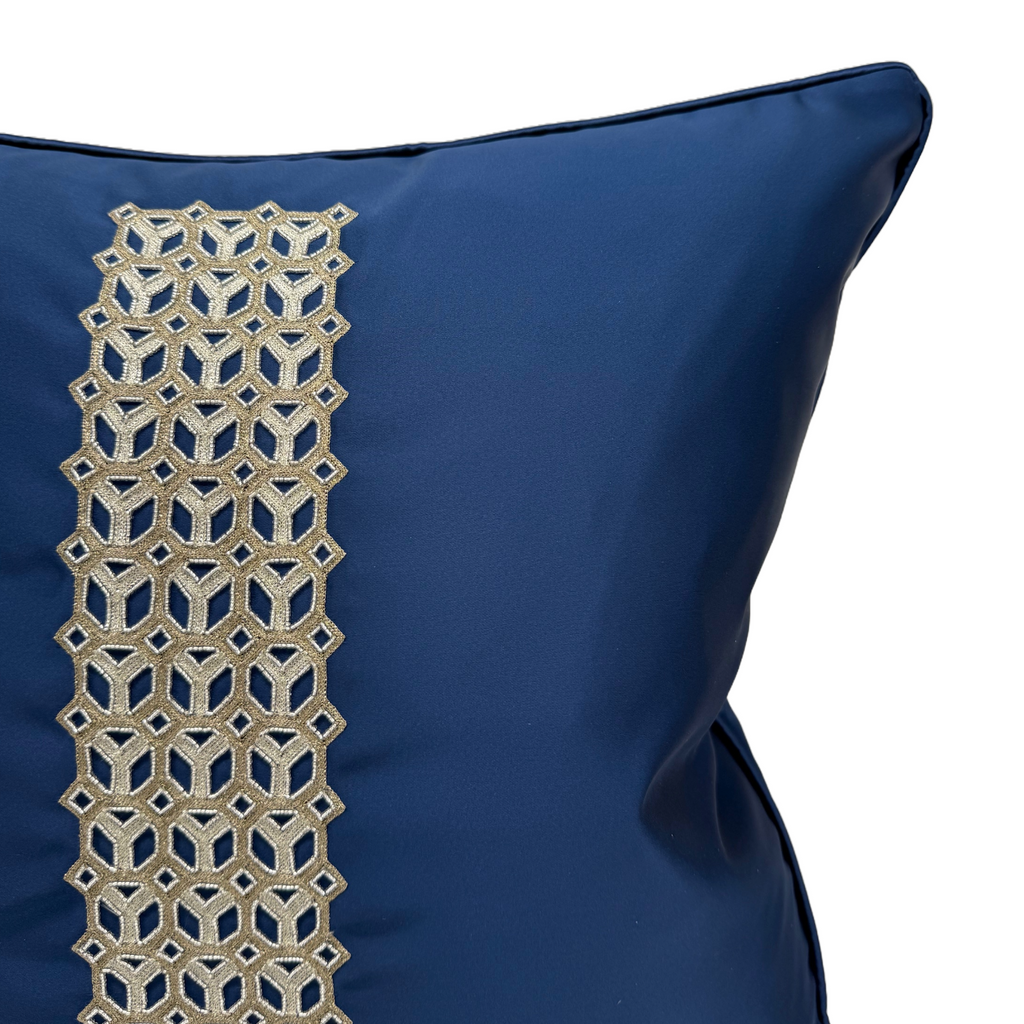 Jali Luxury Embroidery Cushion