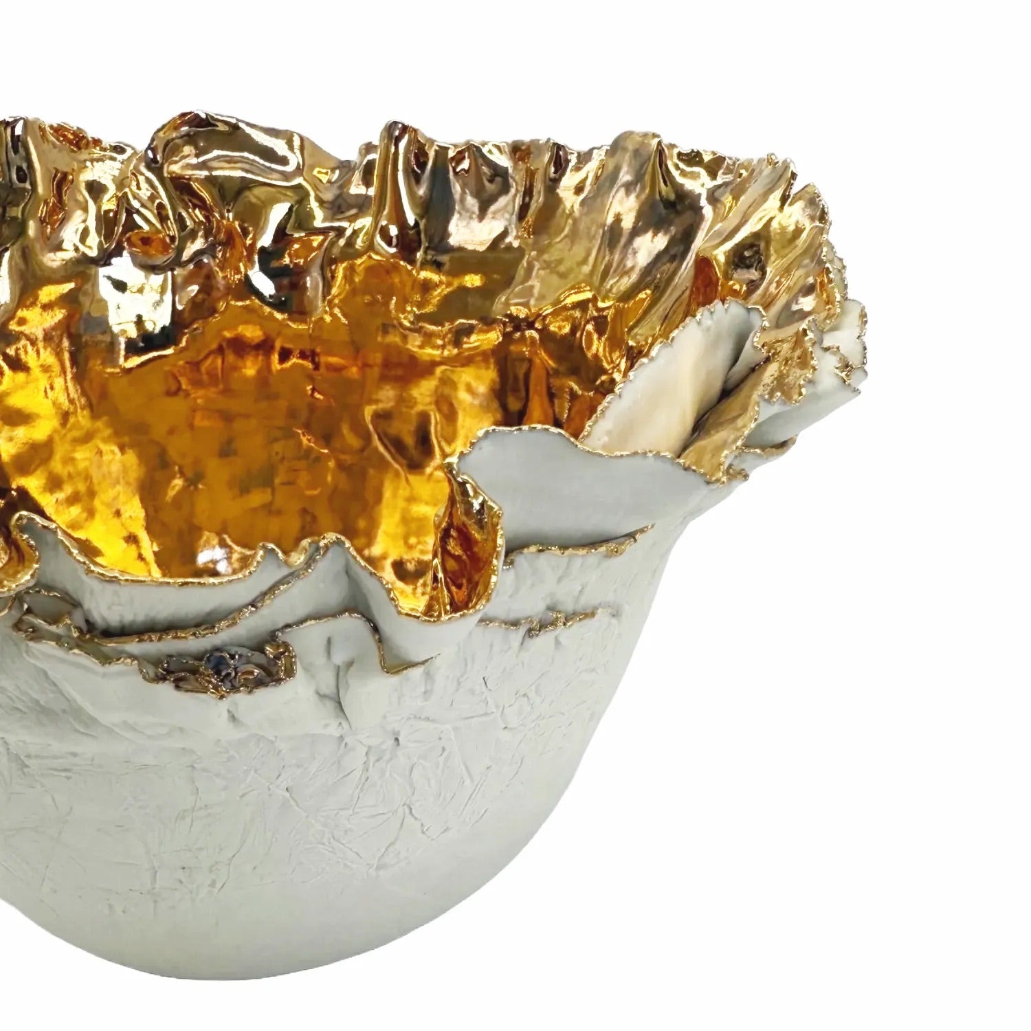 Parmelia Gold Porcelain Bowl