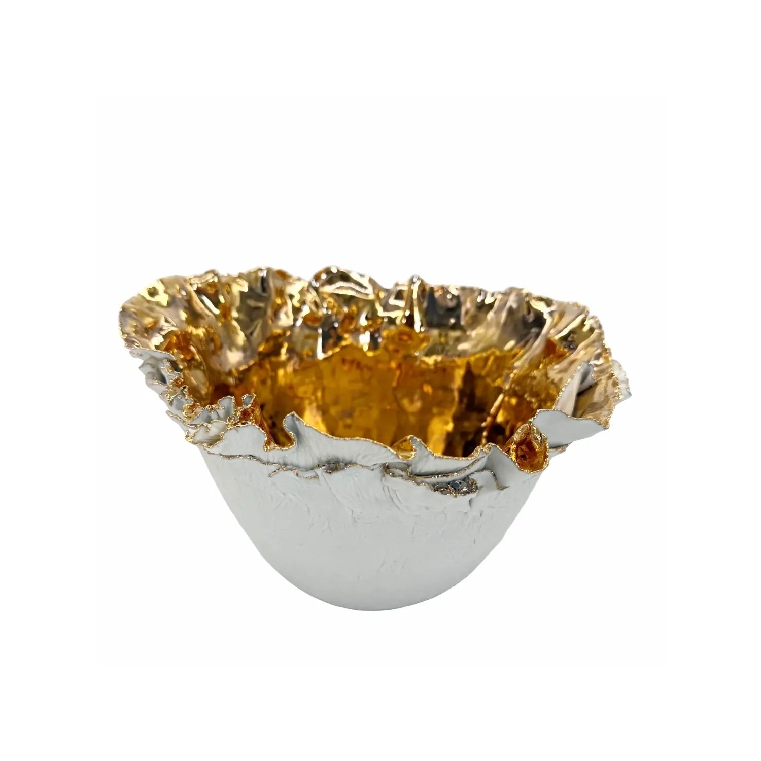 Parmelia Gold Porcelain Bowl