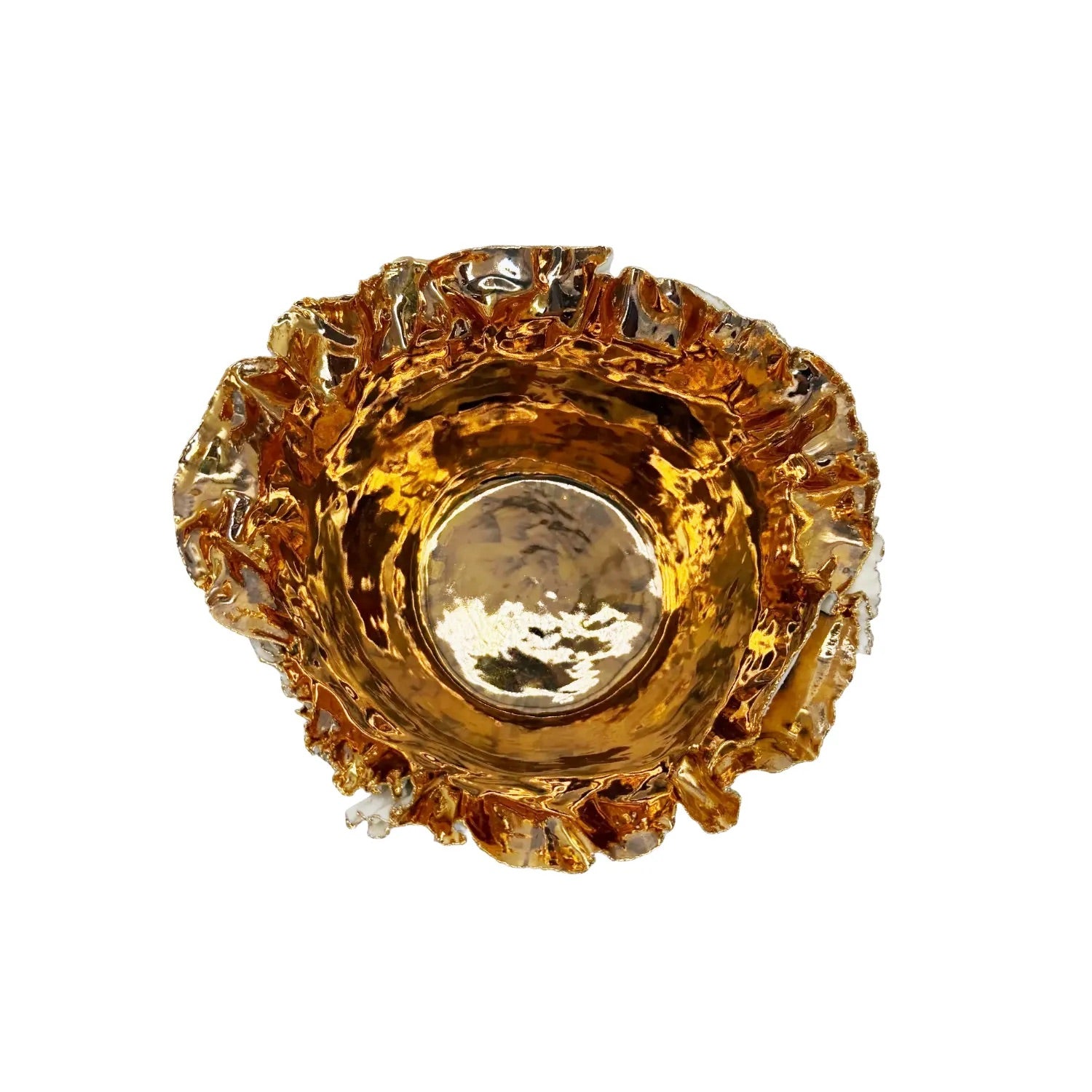 Parmelia Gold Porcelain Bowl