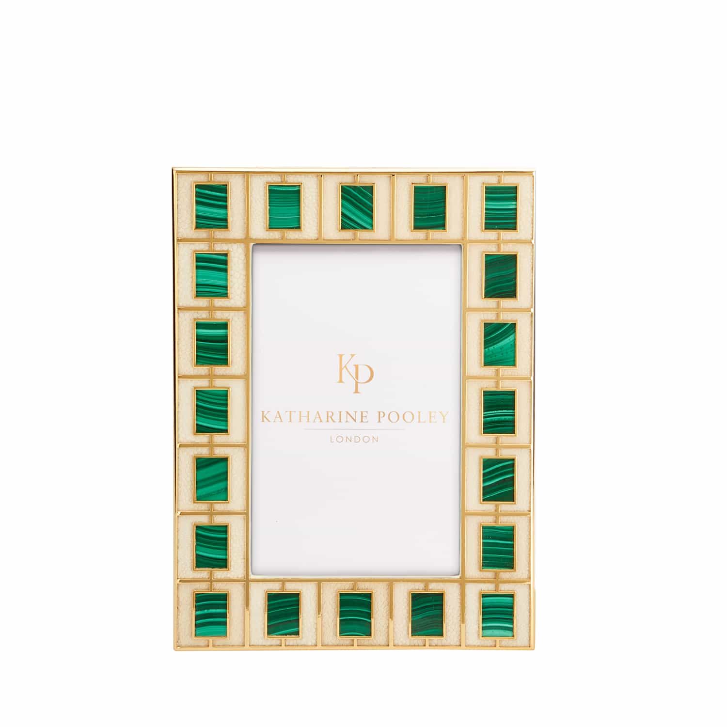 Malachite and Shagreen Photo Frame
